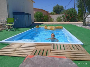 MB1-House with big garden ,SWIMMING-POOL, & Barbacue in Roses